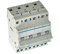 Hager Changeover Switch SFT440 – 1-0-2 4-Pole 40A 4-Module Common on Top