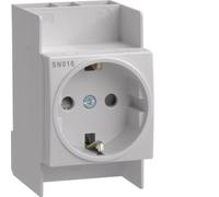 Hager SN Wall Outlet Modular (European Socket) - SN016