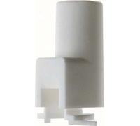 Hager Socket Coupler for Inlet Tube Canalisation Polar White