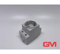 Hager Socket Outlet 16A Schuko 250V 2.5PLE SN016 564016 DIN Rail