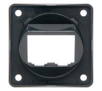 Hager - Support for modul-2 BTR/E-DAT Anthracite Gloss