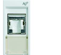 Hager systo - Socket RJ45 Category 6 STP systo 1 Module Anti-Bacterial