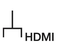 Hager - Toma High Definition S-B with 90º Connector White Polar Brightness