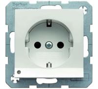 Hager - Toma SCHUKO LED Orientation Polar White Brightness