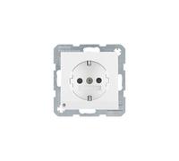 Hager - Toma SCHUKO LED Orientation Polar White Matte