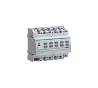 Hager TXA310 KNX Binary Input 10-Way 230 V with Hand Operation 6TE
