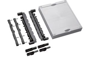 Hager Univers Flush-Mounted Unit With track Systems - UE21E0