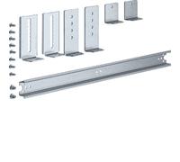 Hager Universal DIN Rail Mount 500mm Steel 2 Field Kit - UZ02B3