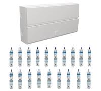 Hager VME119SPD 19 Way 100A Main Switch Consumer Unit with T2 SPD + 19 Bi-Directional RCBOs