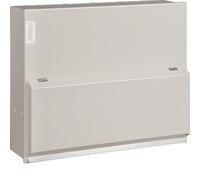 Hager VML106RK 6 Way 100A Main Switch Disconnector Consumer Unit Round Knockouts