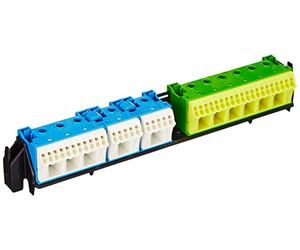 Hager VZ464 4-row Volta additional terminal, small