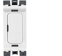 Hager WMGFU13 Sollysta Grid 13A Fuse Carrier - White