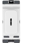 Hager WMGKS Sollysta Grid 20A Double Pole Key Switch - White