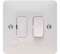 Hager 13A Switched Fused Connection Unit (FCU) with Flex Outlet - Sollysta Range