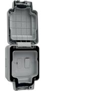 Hager WXPSSU83FO Sollysta Weatherproof IP66 13A DP Swiched Fused Connection Unit & Flex Outlet