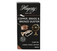 Hagerty Copper, Brass & Bronze Duster 36x55 cm I Bronze & copper polishing cloth I Antioxidation protection I Cleaning cloth for vases copper tableware decorative items musical instruments etc
