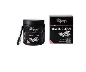 Hagerty Jewel Clean Gemstone Cleaner, Gold, Platinum 170ml I Effective on Diamonds, Sapphires, Rubies I for a New Shine I With Basket and Brush