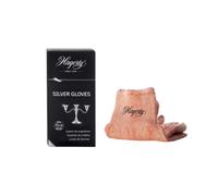 Hagerty Silver Gloves silver cleaning gloves with tarnish protection 1 pair I Impregnated cotton polishing gloves I Practical silver gloves for cleaning silver and silver-plated metal
