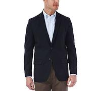 Haggar Clothing Men's Tailored Fit in Motion Blazer - 42 Regular - Midnight