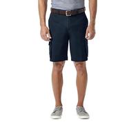 Haggar Men's Stretch Cargo Short (Regular and Big and Tall Sizes) Flat Front, Navy, 40