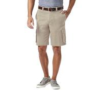 Haggar Men's Comfort Cargo Utility Short (Regular and Big & Tall Sizes), Putty, 40