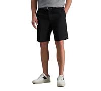 Haggar Men's Cool 18 Classic Fit Expandable Waist Short Regular and Big & Tall Sizes Casual, Black, 52