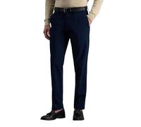 Haggar mensHC10890Premium No Iron Khaki Slim Fit Flat Front Casual Pant Casual Pants - Blue - 34W x 34L