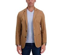 Haggar Men's Smart Wash Performance Blazer & Jackets Casual, Toast, 48-50 Regular