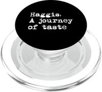 Haggis A journey of taste Funny Haggis Minimalist PopSockets PopGrip for MagSafe