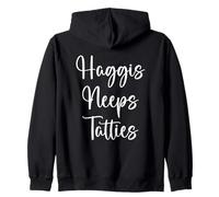 Haggis, Neeps & Tatties Proud Scotland Celtic Tradition Zip Hoodie