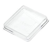 haggiy Base Plastic - Coaster for Spice Mill 60 x 60 mm | Transparent (2 Pcs.)