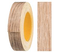 haggiy melamine edge tape self-adhesive 18 mm x 5 m I furniture edge tape I secure hold without ironing I edges banding I veneer for shelves/wooden panels (Sonoma Oak)