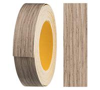 haggiy Melamine Edge Tape self-Adhesive 18 mm x 5 m I Furniture Edge Tape I Secure Hold Without Ironing I Edges Banding I Veneer for Shelves/Wooden Panels (Oak Grey)