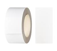 haggiy Melamine Edging Tape with Hot Melt Adhesive | Iron-On Edging Tape for Shelves & Panels | Decor: Arctic White, 40 mm x 5 m