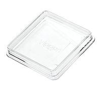 haggiy Piano/Furniture Coasters, PREMIUM (extremely stable) - clear | 60x60 mm (4 pcs.)