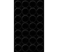 haggiy Self-Adhesive Cover caps for Furniture & Floors - Screw Cover - Round - Cover for Screws & Drill Holes - Furniture Protection caps - Ø20 mm - 28 Pieces - Furniture plasters (Black-Graphite)