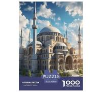 Hagia Sophia 1000 Pieces Portable Jigsaw Puzzle Building Age 3+ Cool Collage Effect, Fun Details, Educational, Challenging Puzzle Games 70x50cm/1000pcs