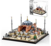 Hagia Sophia Cathedral Building Block Landmark Architecture Model Kit for Adults Teens and Collectors Display Gift Set