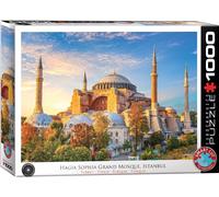 Hagia Sophia Grand Mosque, Istanbul Eurographics 1000 Piece Jigsaw Puzzle NEW