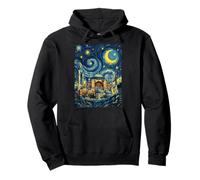 Hagia Sophia Istanbul Starry Night Art History Present Pullover Hoodie