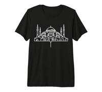 Hagia Sophia Line Art Architect Premium T-Shirt