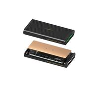 Hagibis 80Gbps M.2 NVMe SSD Enclosure All Aluminum & Pure Copper Noiseless Heat Dissipation Compatible with Thunderbolt 5/4/3/USB4 V2.0 External SSD Up to 8TB for NVMe 2230/2242/2260/2280 SSDs