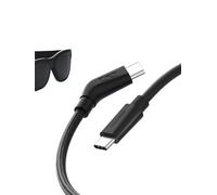 Hagi R Smart Glasses Cable USB-C Charging Data & Power Supply Cable 10Gbps 4K60Hz 240W Wedge Joint Ultra-Slim Flexible Cable for XREAL One/Air RayNeo Air VITURE (5.9ft)