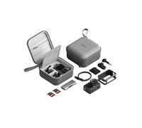 Hagi arrying Case for DJI Osmo Action 6/5 Pro/4/3, Portable Waterproof Travel Storage Bag Action Camera Organizer Hard Shell Shock-proof Bag (Grey, BC302)
