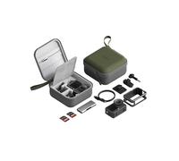 Hagi arrying Case for DJI Osmo Action 6/5 Pro/4/3, Portable Waterproof Travel Storage Bag Action Camera Organizer Hard Shell Shock-proof Bag (Green, BC302)