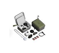 Hagi arrying Case for Insta360 GO 3/3S, Portable Travel Storage Organizer Carry Bag Protective Hard Shell Anti-drop Handbag for Insta360 GO 3S Lens Protection (Green Large)