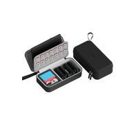 Hagi arrying Case for Switch 2, Large Portable Travel Storage Organizer, Pouch Protective Hard Shell Carry Bag Handbag with 14 Game Cartridges for NS Accessories, Joy-Con, Charger, Cable (Black)