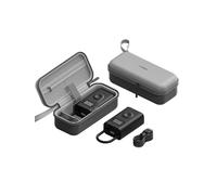 Hagi arrying Case for Tire Inflator Portable EVA 900D Oxford Air Compressor Car Air Pump Travel Storage Bag Hard Shell Case Organizer for Other Accessories (Grey, Small)