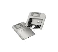 Hagibis SSD Enclosure, Floppy Disk Style USB 3.2 Gen2 10Gbps to NVMe PCI-E M.2 2230/2242 SSD Case, M.2 External Hard Drive Enclosure for MacBook Laptop iPad Android iPhone 17 Pro Max (Grey)