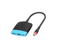 Hagibis Station d’accueil Switch2 pour Switch 1/2/OLED, station d’accueil TV portable avec charge, avec ports HDMI et USB 3.0, base de remplacement, adaptateur TV Type-C vers HDMI pour MacBook Pro